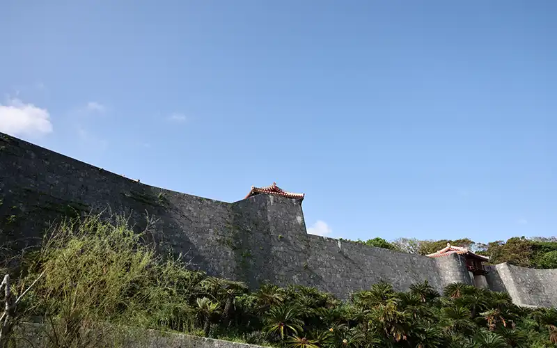 首裡城城牆
